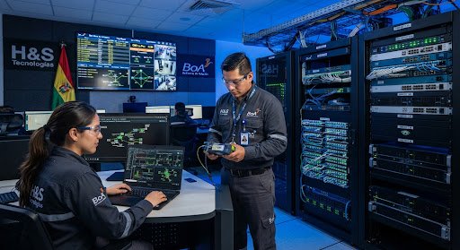 Infraestructura de telecomunicaciones en Boliviana de Aviación BoA